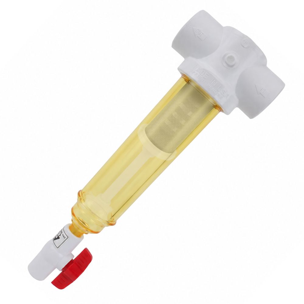 Rusco Chemically Resistant Sediment Trapper Filter T Style 2" SS - 200 Mesh [74 micron]