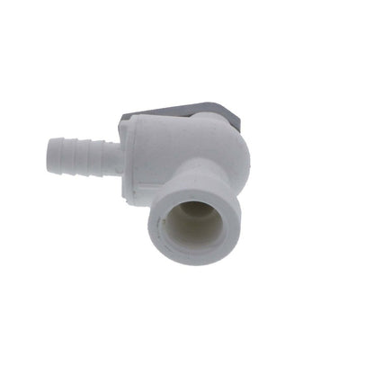 Parker Liquifit Par-Barb Valve Female Elbow - 3/8 ID Barb x 3/8 FPT