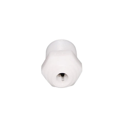 NeoFit - Acetal Natural White Male Connector- 3/8"tube OD x 3/8"NPTF