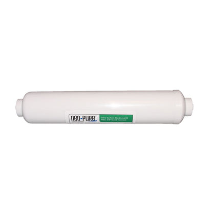 Neo-Pure Inline Granular Activated Carbon Filter with Scale Control 1/4" FNPT