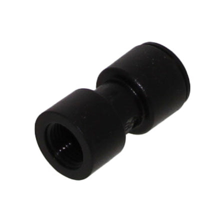 John Guest 22mm Acetal Union Connector - Black