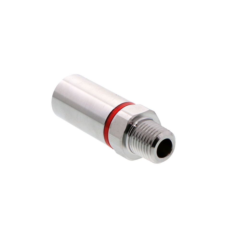 RPLQ4D10004RED Rack and Panel Body Straight Thread Port 1/4 NPT Warm Red
