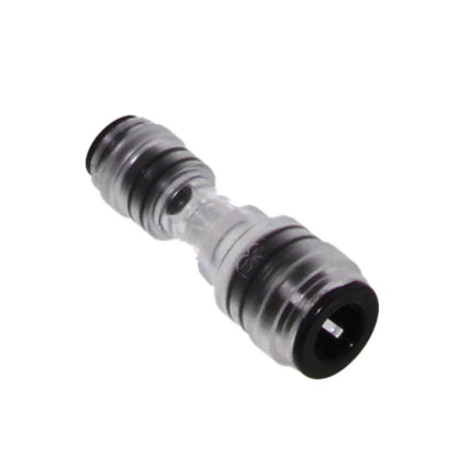 John Guest NC674 Clear Bodied Straight Tube Connector 8mm x 5mm
