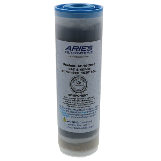 Aries AF-10-2010 Coconut Shell GAC Cartridges Stabilized 0.5 lbs