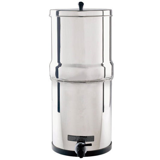 AquaCera Traveller SS2 Gravity Fed Filtration System - With 2 Cera Plus 7" Filters