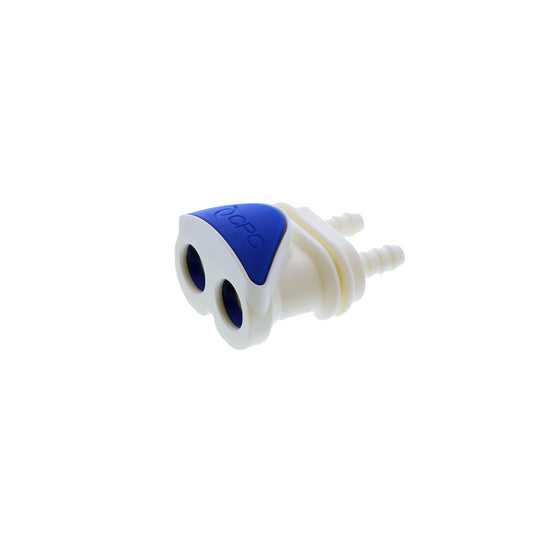 DPC17004 Non-Valved In-Line Hose Barb Coupling Body - 1/4