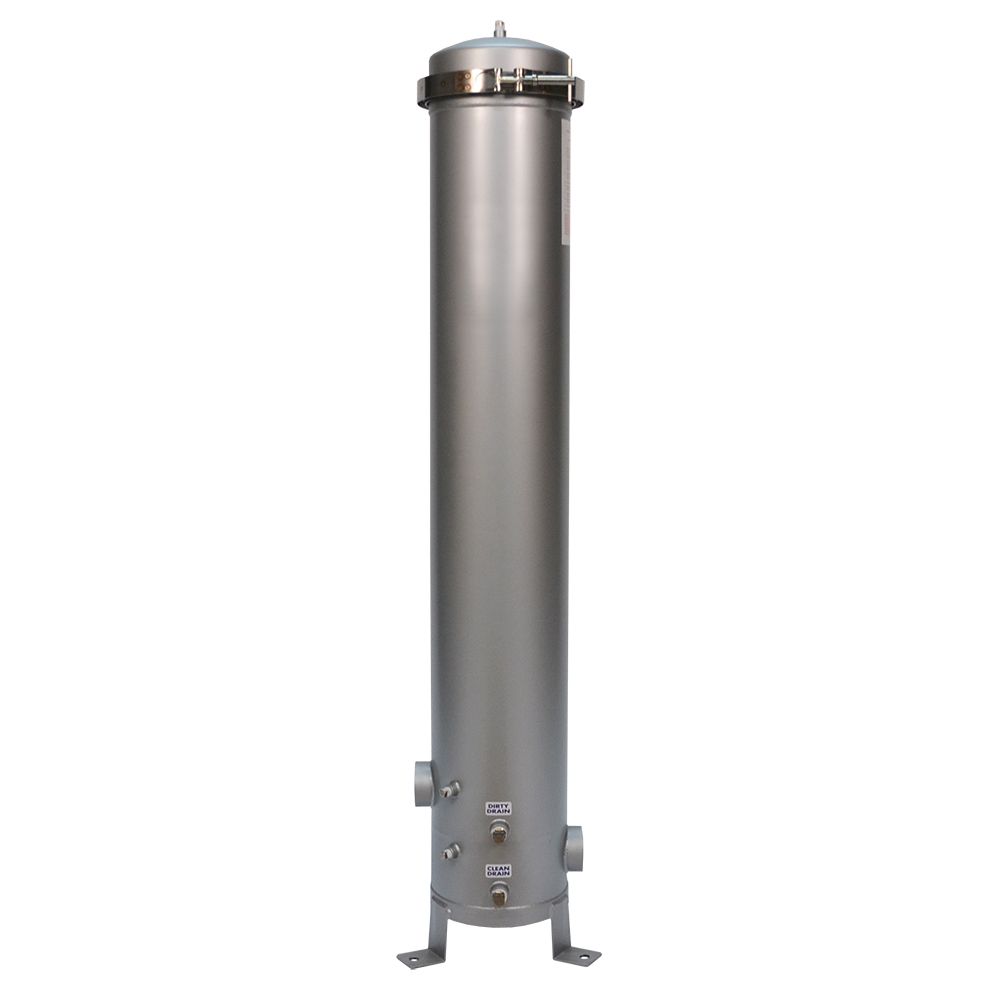 Shelco 5FOS4 40" Multi-Cartridge Stainless Steel Filter Housing