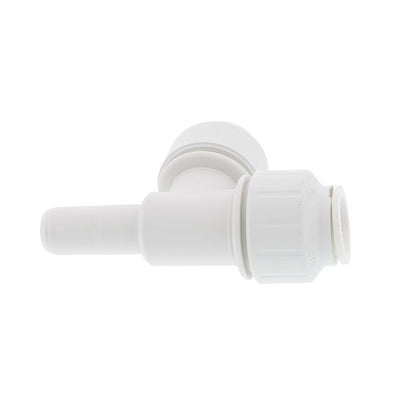 John Guest Stackable Stem Tee - 1/2 CTS x 1/2 CTS Stem x 1/2 CTS Branch