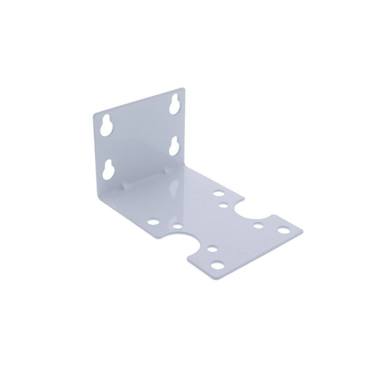 Filter Mounting Bracket for Standard and Slim Line Housings- White metal L-Shaped for 3/4" Caps w/ Mounting Bosses [MB]