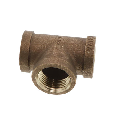 Lead-Free Brass Tee 3/4 FPT x 3/4 FPT  x 3/4 FPT