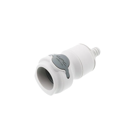 NSHD17008 Valved In-Line Hose Barb Coupling Body 1/2 ID