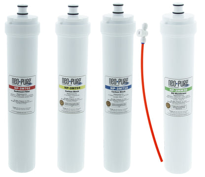 Neo-Pure NP-SQC4 SQC Compatible Replacement Filter Kit