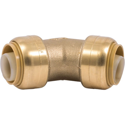 SharkBite® U656LF Lead-Free Brass Push-to-Connect 45-Degree Elbow - 3/4" x 3/4"