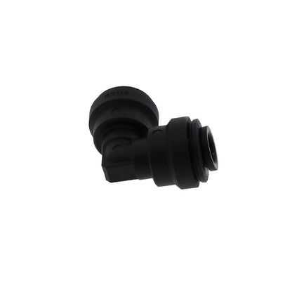John Guest Union Elbow Black Polypropylene  - 1/4