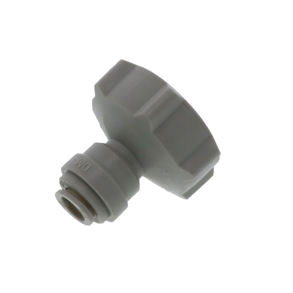 DMfit Female Garden Hose Adapter - 5/16" Push-in x 3/4" NH flat inside