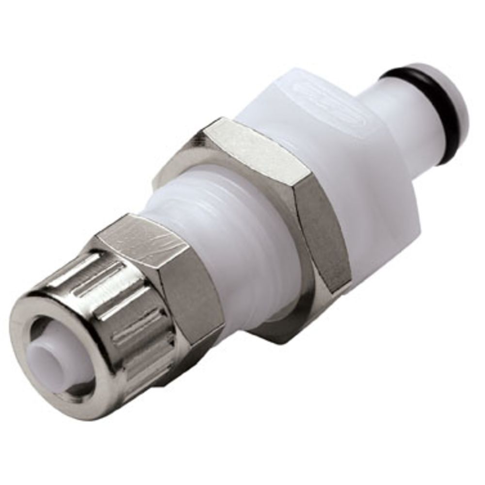 Colder PMC4004 1/4 PTF Non-Valved Panel Mount Coupling Insert