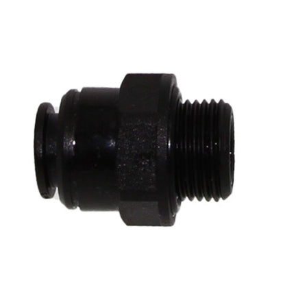 John Guest 22mm x 3/4" [BSPP] Acetal Male Connector - Black