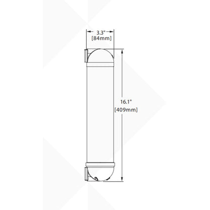 SHURflo LVPO-F3 5.0 Micron Inline Carbon Block Replacement Cartridge
