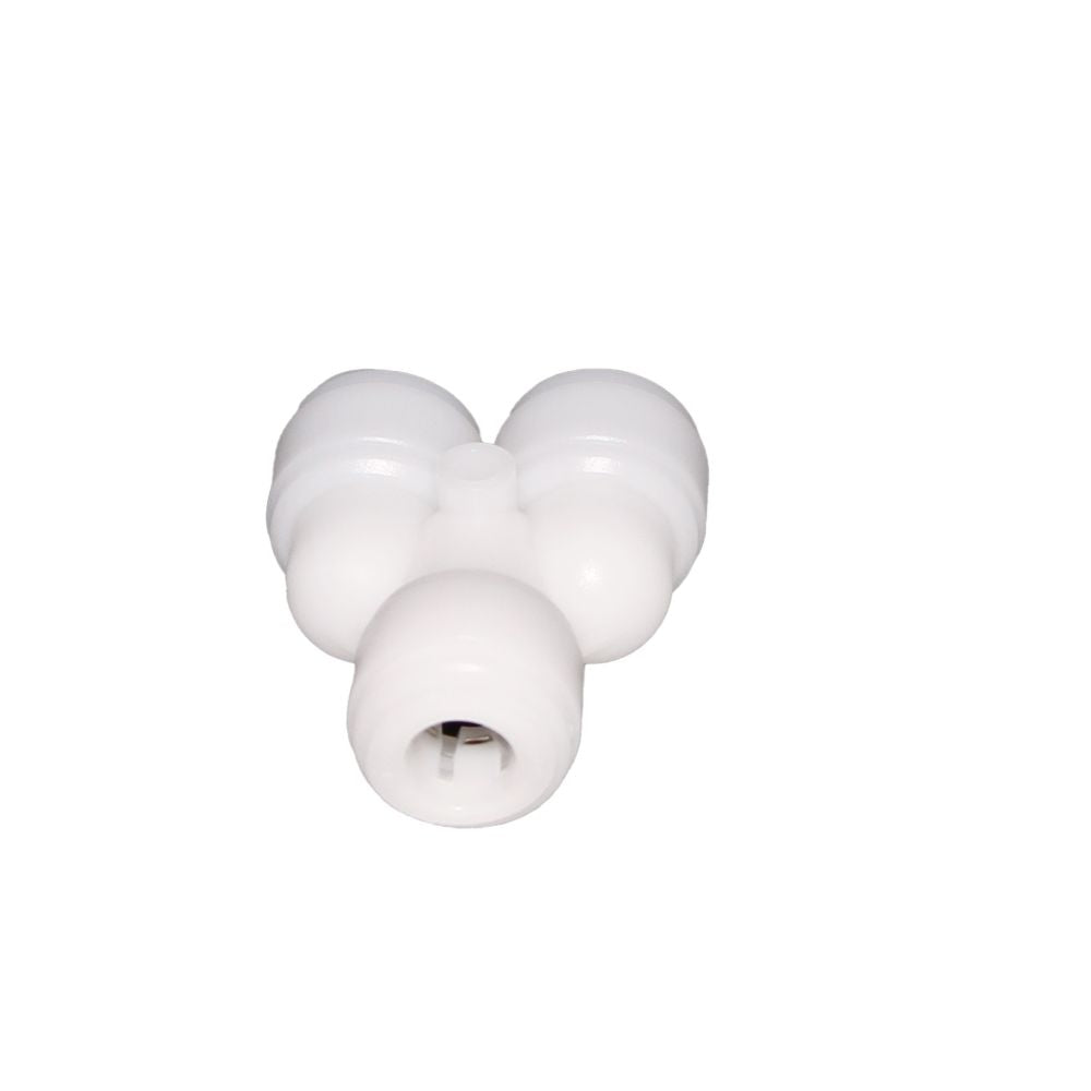 NeoFit - Acetal White Two Way Divider 3/8" in x 1/4" out - Case of 625