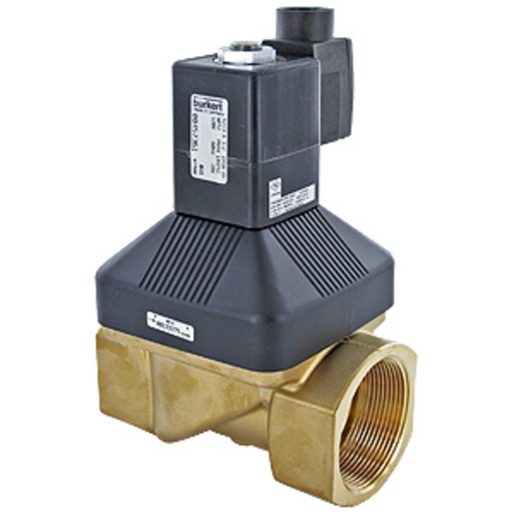 Burkert 2-Way Solenoid Valve Normally Closed 2 FPT 120V