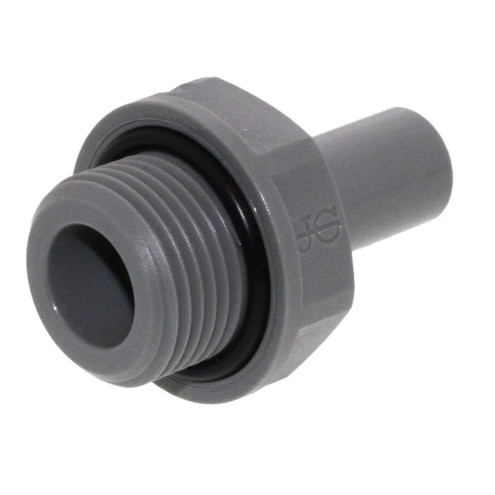 John Guest Stem Adapter BSPP - 3/8 x 3/8  BSPP
