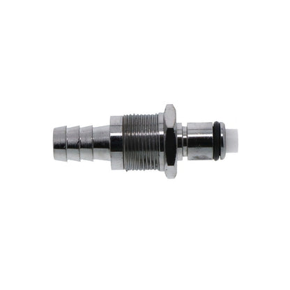 LCD42006 Valved Panel Mount Hose Barb Coupling Insert 3/8 ID Barb
