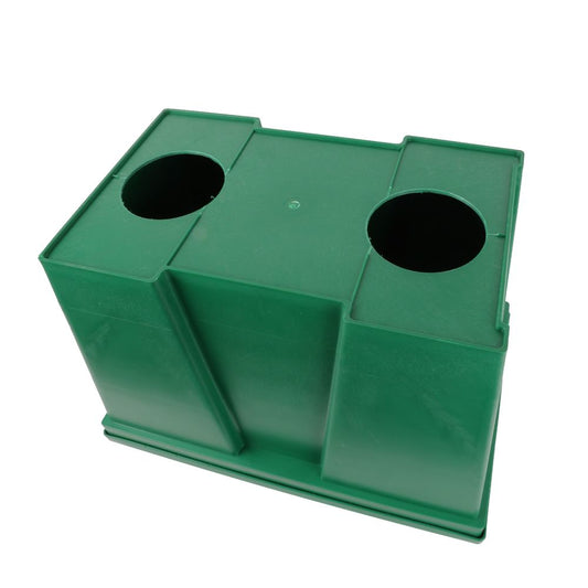 Aerator Cover [Green with black vents]