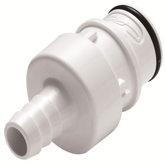 89100 NSF Non-Valved In-Line Hose Barb Coupling Insert 3/8 ID Barb