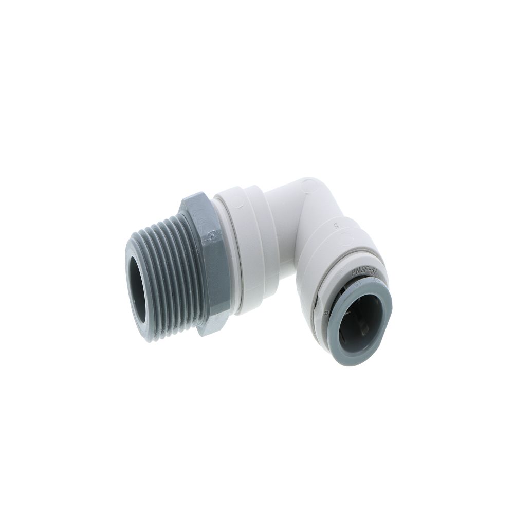 John Guest Swivel Elbow BSPT - 1/2 x 1/2  BSPT