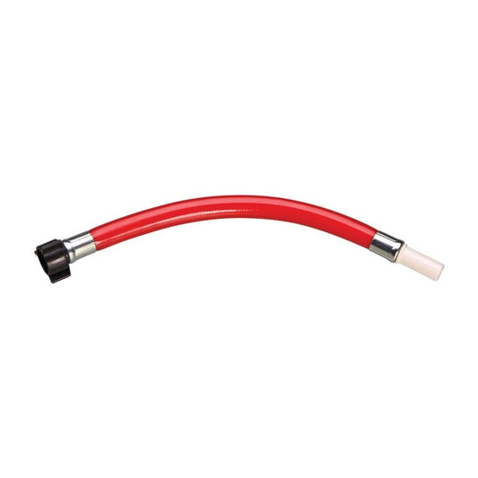 Watts AquaLock/SeaTech - Uniflex Hose - Red 1/2" Female x 1/2" Stem - 12"