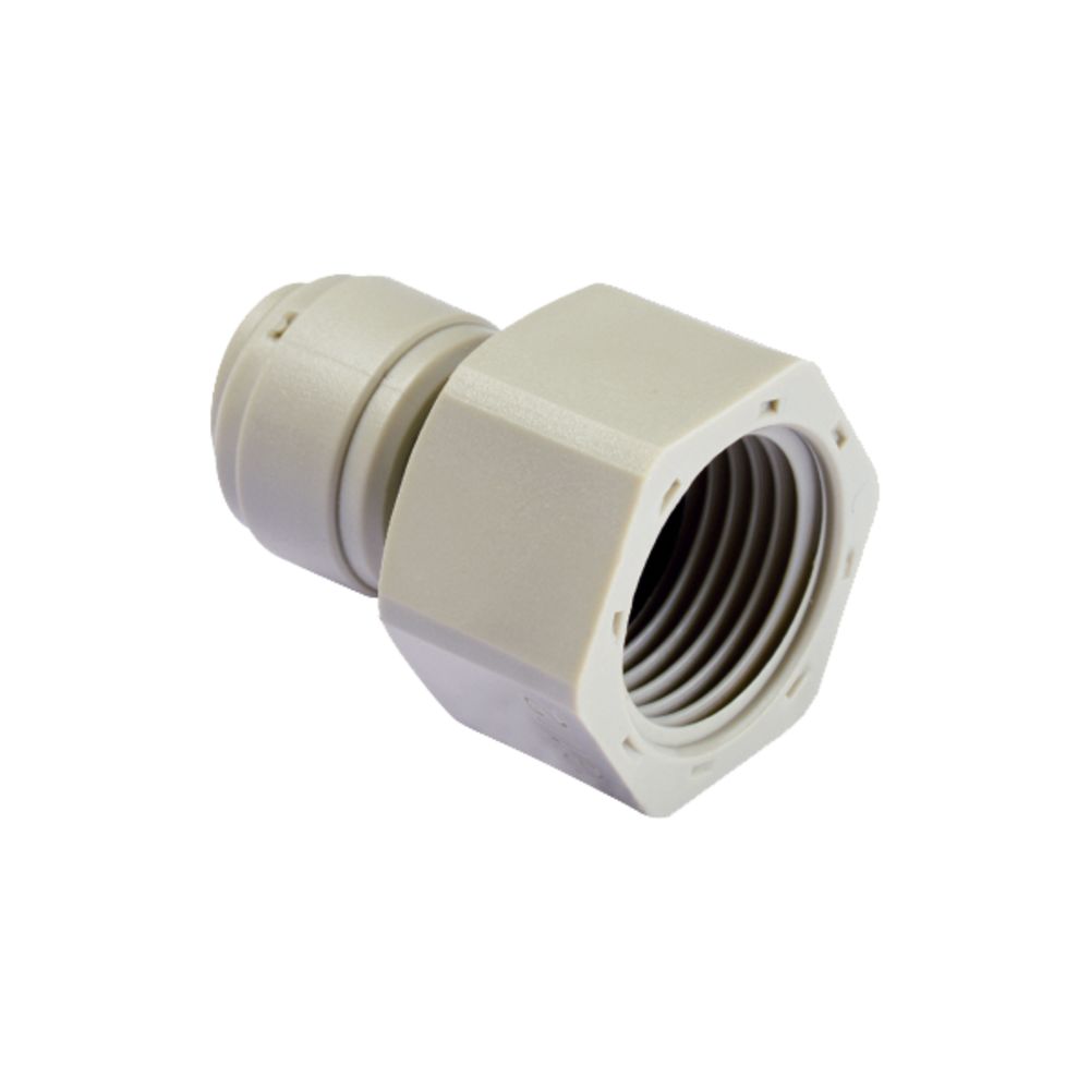 NeoFit - Gray Female Adapter UNF Cone Type- 3/8"tube OD x 7/16-24 UNS
