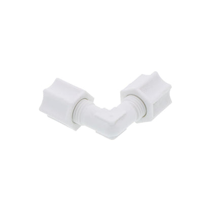 JACO 50-4-P-O Polypropylene Union Elbow 1/4 OD Tube x 1/4 OD Tube