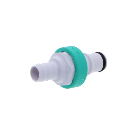 NS4D2200606 ABS Valved In-Line Hose Barb Coupling Insert 3/8 ID Barb