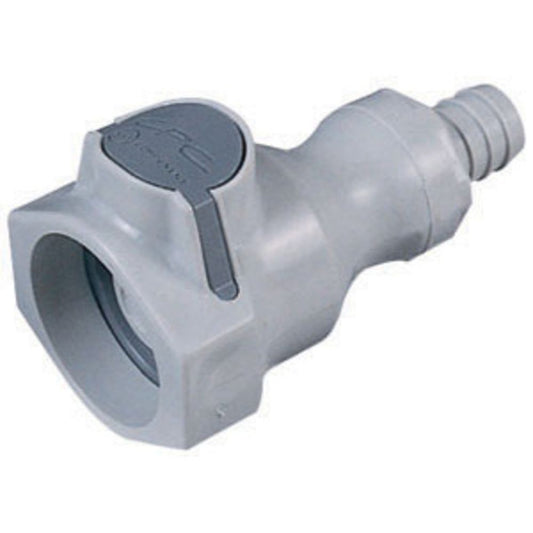 UDC Valved In-Line Hose Barb Coupling Body - 1/2 ID Barb EPDM O-Ring