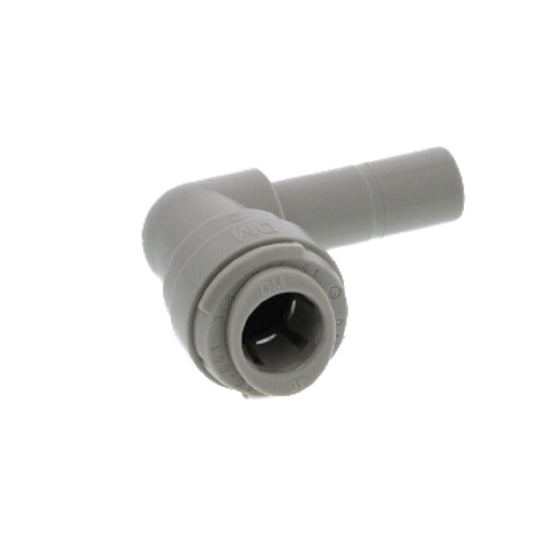 NeoFit - Acetal Gray Stem Elbow- 3/8"tube OD x 3/8"stem