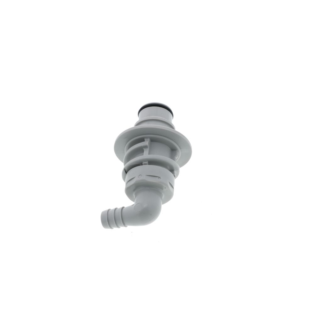 HFCD43612 Valved Elbow Panel Mount Hose Barb Coupling Insert 3/8 ID Barb