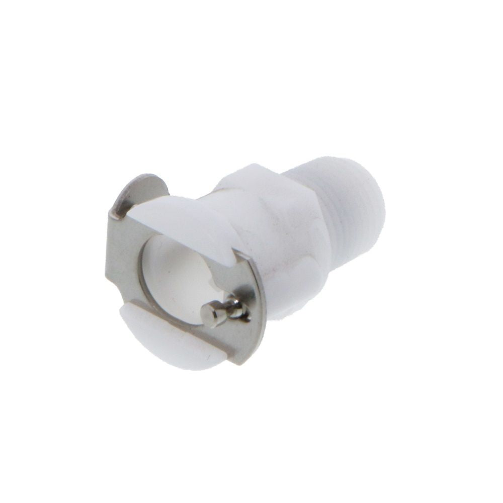 PMCD1002BSPT Valved Male Thread Coupling Body 1/8 BSPT