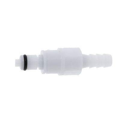 Multi-Mount Valved Hose Barb Coupling Insert - 1/4 ID Barb Acetal