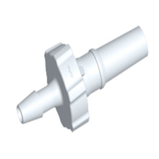 SLM3130 Luer Fitting White Nylon Male Slip Luer X 3/32 HB