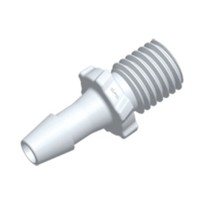 FitQuik Acetal Screw Type Blood Pressure Connector - 5/16 UNF x 5/32 ID Barb