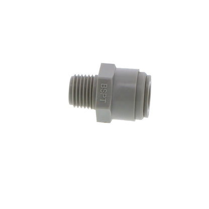 DMfit Straight BSPT Male - 3/8" Push-in x 1/4" BSPT