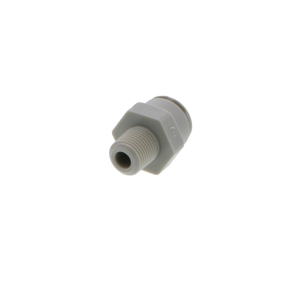 DMfit Straight MNPT Male - 1/4 Push-In x 1/8 MNPT