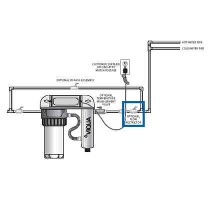 Hydrotech 40600040 Flow Restrictor - 25 gpd for 1230x/1240x