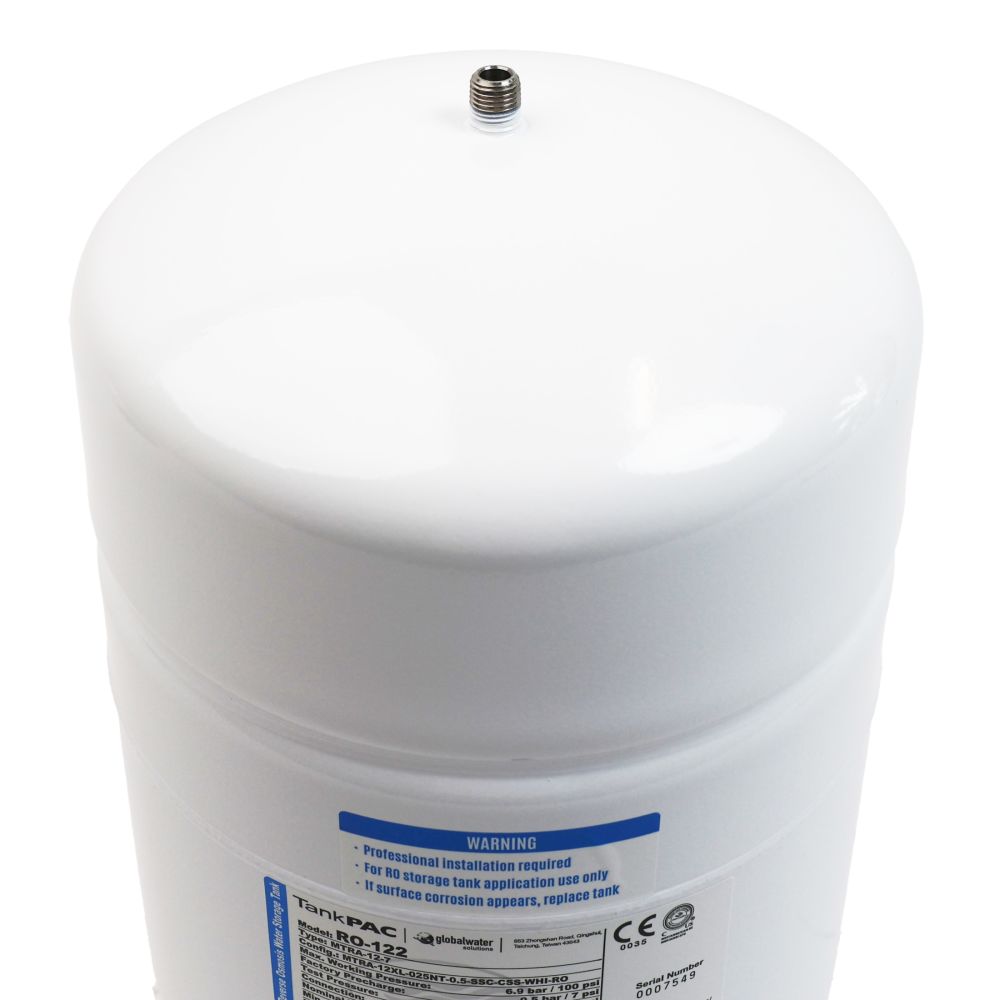 PAE RO-122 Reverse Osmosis Storage Tank Powder Coated Steel 3.2 Gal - Pallet [108 Units]