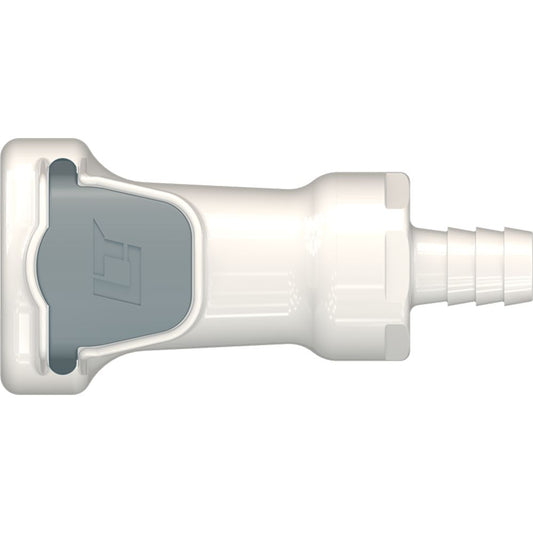 LinkTech 60PS Series Straight Female, Non-valved, 3/8" HB, Polysulfone