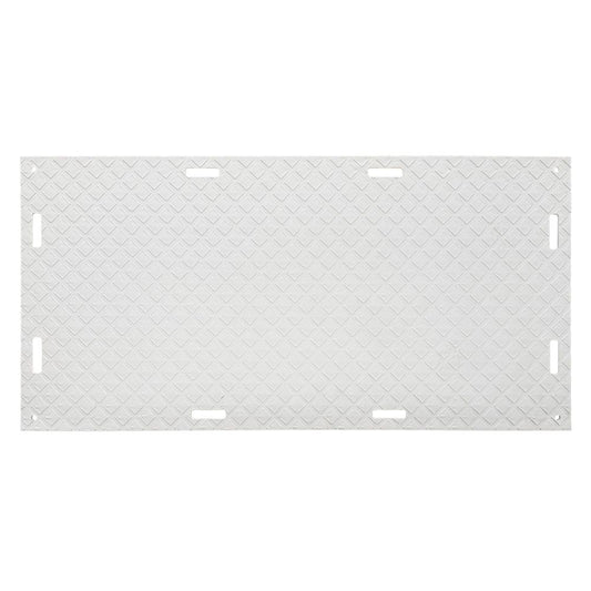 HDPE Ground Protection Mats 4'x8' - White