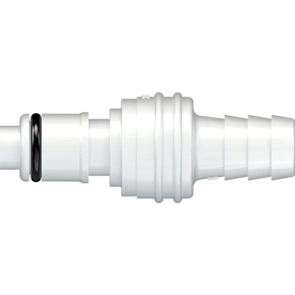 LinkTech Inline Plug Valved 3/8" HB, NSF 169 Rated - Bag of 100