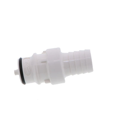 HFCD221035 Valved In-line Hose Barb Coupling Insert 5/8 ID Barb