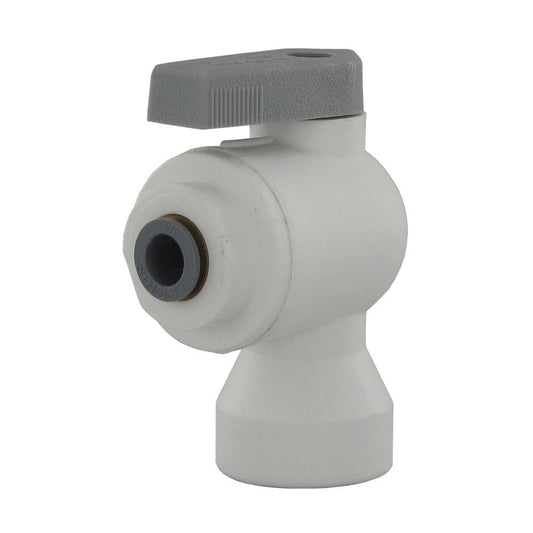 Parker LIQUIfit LFPP4VFE4 Valve Female Elbow - 1/4 QC x 1/4 FPT