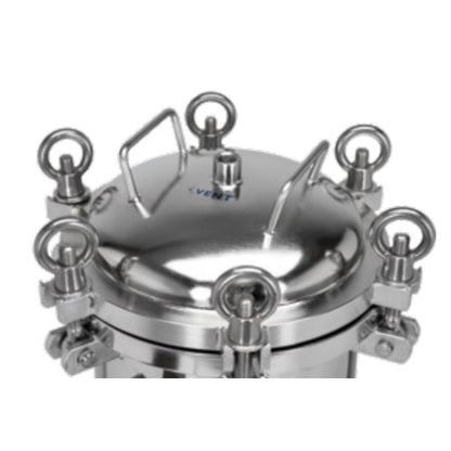Sciclone™ Swing Bolt 170 Jumbo Filter Housing, 2FNPT, ML, GP, 304SS, EP